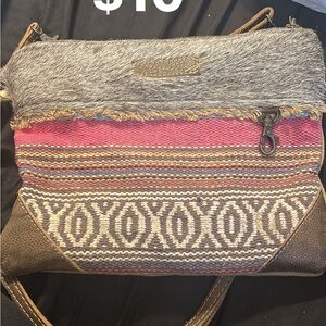 Multicolor Patterned Women's Bag